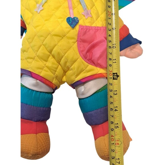 VTG 1983 Rainbow Brite Doll Large 17" Mattel Hallmark & Sleeping Bag  RARE - Picture 9 of 16